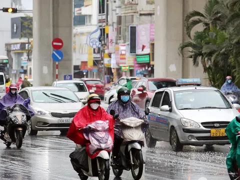 Thời điểm không khí lạnh gây mưa, nắng hanh chấm dứt