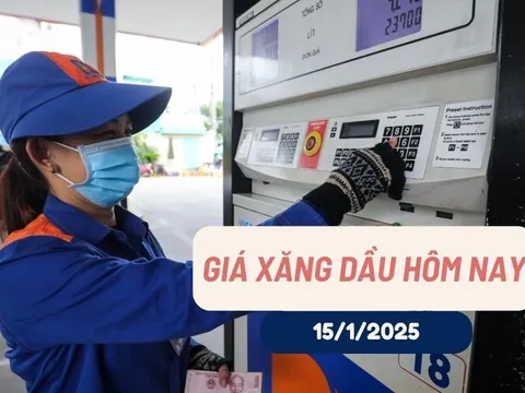 Giá xăng dầu hôm nay (15-1-2025): Trượt dài từ đỉnh