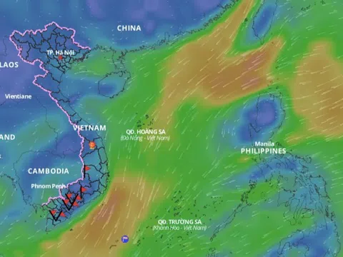 Không khí lạnh tác động, dự báo diễn biến thời tiết xấu