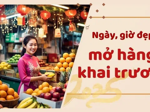 Ngày, giờ mở hàng đẹp năm Ất Tỵ 2025 đón may mắn và tài lộc