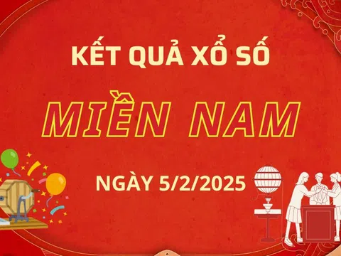 Kết quả XSMN hôm nay - Trực tiếp xổ số miền Nam 5/2/2025 - Dự đoán XSMN ngày 5/2