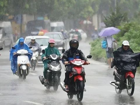 Dự báo khu vực sắp có mưa do không khí lạnh tăng cường