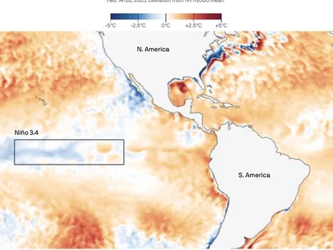 El Nino cục bộ bất ngờ xuất hiện