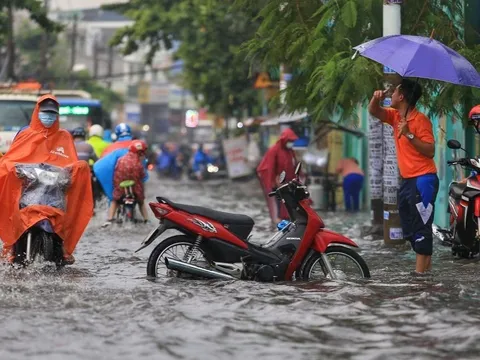 Dự báo Nam Bộ gia tăng mưa dông trong 3-4 ngày tới