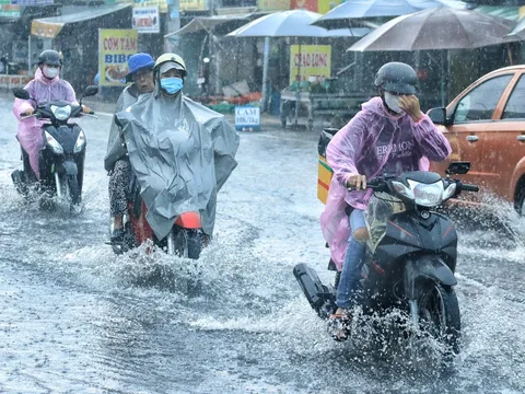 Dự báo thời điểm nắng giảm, mưa tăng ở Nam Bộ