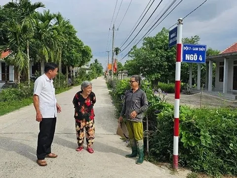Đánh số nhà, đặt tên đường làng quê như thành phố sau khi bỏ cấp huyện