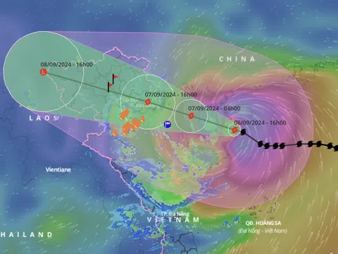 Bão YAGI đang diễn biến theo kịch bản rất xấu