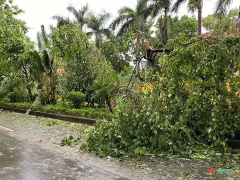 Bão số 3: Hà Nội có mưa do hoàn lưu sau bão, người dân thận trọng khi ra đường