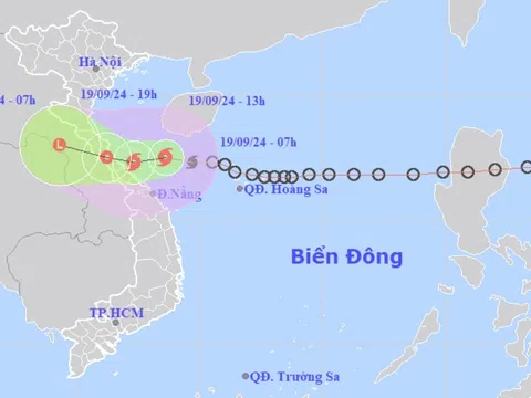 Bão số 4 sẽ đổ bộ vào Quảng Bình đến Quảng Trị