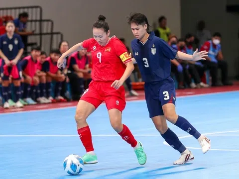 Kiên cường hạ gục Thái Lan, tuyển futsal nữ Việt Nam vô địch Đông Nam Á