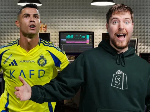 MrBeast được lợi gì sau cú bắt tay với Ronaldo?