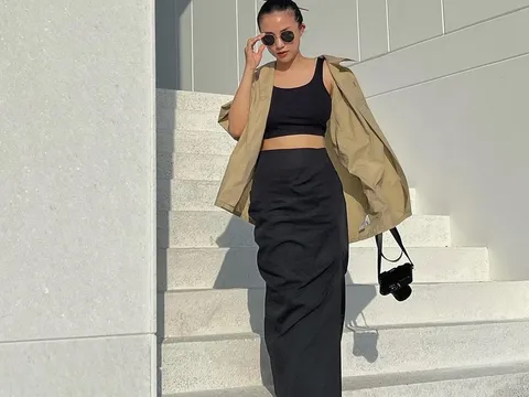 Hot mom Salim với phong cách thời trang trẻ trung, đáng tham khảo