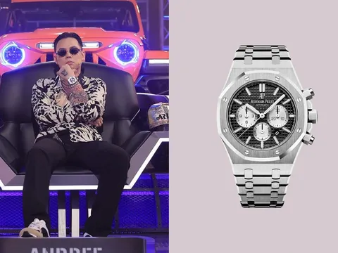 Bóc giá đồng hồ hàng hiệu của 4 huấn luyện viên "Rap Việt"