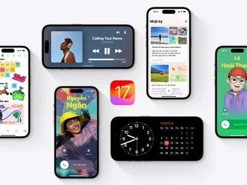 Apple phát hành iOS 17 chính thức, hỗ trợ iPhone XS trở đi