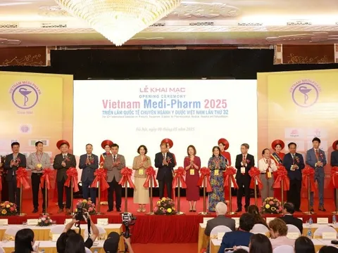 Triển lãm Vietnam Medi-Pharm 2025 thu hút sự tham gia của hơn 300 tổ chức, doanh nghiệp