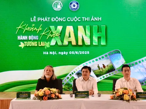 Phát động cuộc thi ảnh “Khoảnh khắc xanh - hành động xanh - tương lai xanh”