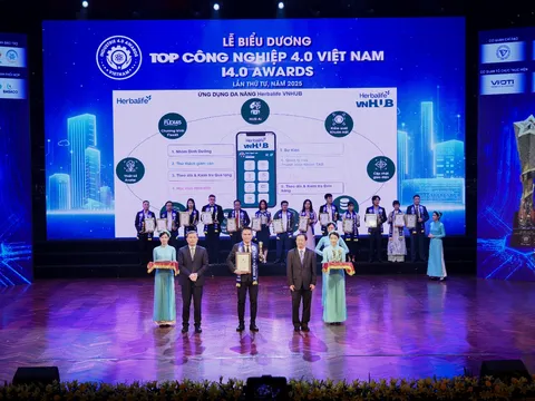 Herbalife Việt Nam đạt giải thưởng “Top Công Nghiệp 4.0” lần thứ 3 liên tiếp với Ứng dụng Herbalife VNHUB