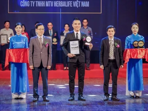 Herbalife Việt Nam lọt Top 10 nhãn hiệu nổi tiếng và doanh nghiệp tiên phong đổi mới sáng tạo 2025