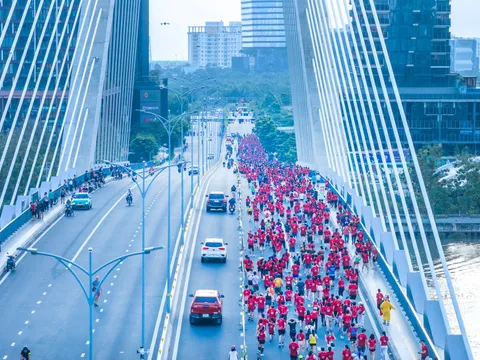 Giải Marathon Quốc tế TP. Hồ Chí Minh Techcombank mùa thứ 8 -Bước chạy vì một Việt Nam vượt trội
