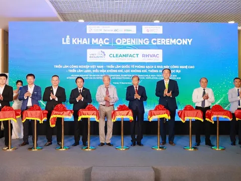 Khai mạc Triển lãm quốc tế về công nghiệp, RHVAC, phòng sạch và phụ trợ nhà máy công nghệ cao