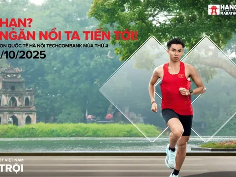 Giải Marathon Quốc tế Hà Nội Techcombank Mùa 4: Bùng nổ bộ vật phẩm và ứng dụng công nghệ số