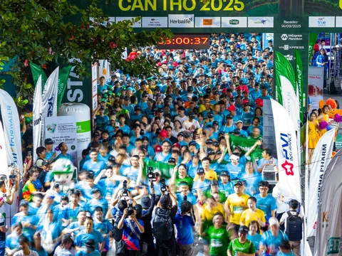 VnExpress Marathon Cần Thơ 2025: Khuyến khích lối sống năng động