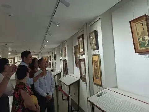Triển lãm nghệ thuật tôn vinh giá trị lịch sử thời kỳ mỹ thuật Đông Dương