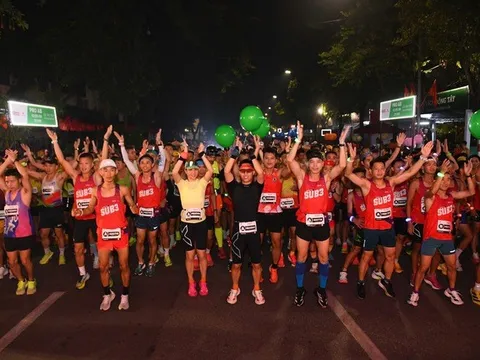 Giải Marathon Quốc tế Hà Nội Techcombank Mùa thứ 4 thu hút hơn 13.000 vận động viên đến từ 55 quốc gia và vùng lãnh thổ tham dự
