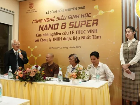 Chuyển giao công nghệ Nano B-Supper: Dấu mốc mới trong hành trình phụng sự sức khỏe cộng đồng