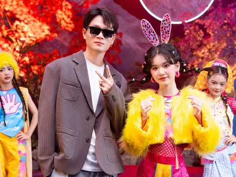 Lễ hội “Oẳn tù tì” thu nhỏ trong MV của ca sĩ nhí Nguyễn Ngọc Kim Cương