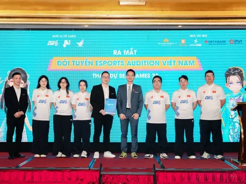 Ra mắt Đội tuyển Esports Audition Việt Nam tham dự SEA Games 33