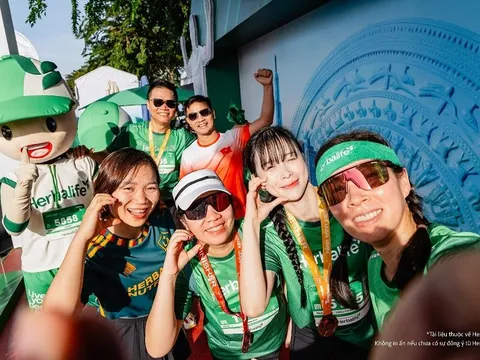 Herbalife Việt Nam đồng hành cùng giải Tiền Phong Half Marathon 2025 tại Thành phố Hồ Chí Minh để khuyến khích lối sống năng động, lành mạnh trong cộng đồng