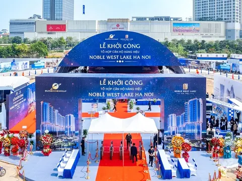 Sunshine Group khởi công 3 dự án và tâm điểm là Noble West Lake Ha Noi