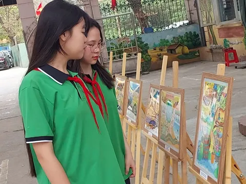 Lan tỏa thông điệp bảo vệ nguồn nước từ Cuộc thi vẽ tranh của các “họa sĩ nhí”