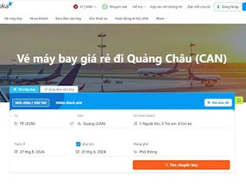 Hướng dẫn săn vé máy bay giá rẻ đi Quảng Châu cùng Traveloka