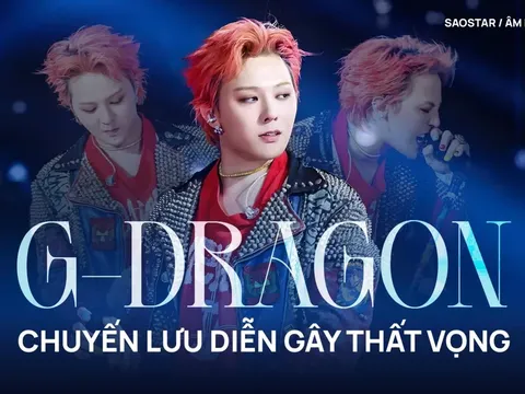 Chuyến lưu diễn mở rộng của G-Dragon gây thất vọng