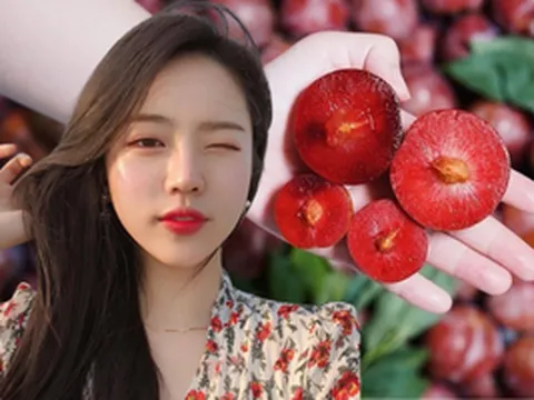 Tôi đã làm điều này khi ăn mận để tăng collagen, kết quả là da láng bóng mà không lên mụn nhọt