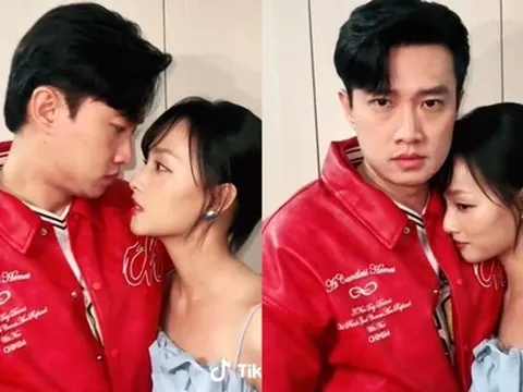 Quốc Trường và bạn diễn kém 13 tuổi lộ loạt khoảnh khắc tình cảm sau hậu trường