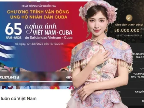 Tính đến 12h ngày 14/8: 30 tỷ đồng từ hơn 134.000 lượt đóng góp, người Việt vẫn đang gửi trọn nghĩa tình tới nhân dân Cuba