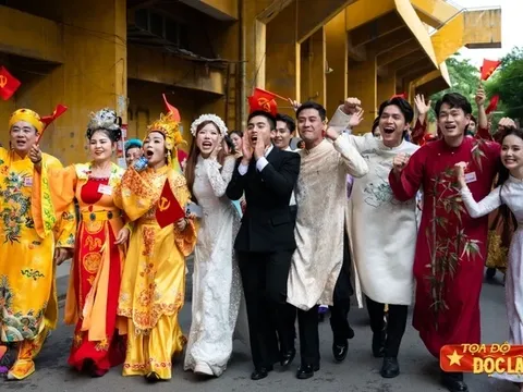 Hàng trăm nghệ sĩ Việt vỡ òa cảm xúc ở lễ diễu hành 2/9