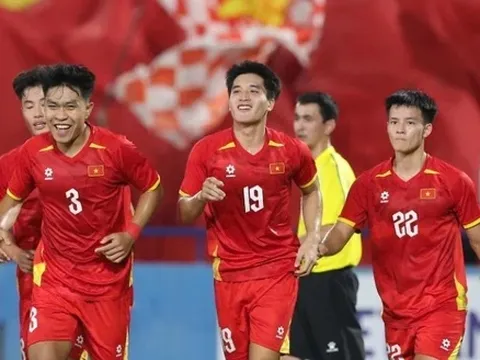 U23 Việt Nam chiếm ngôi đầu vòng loại Asian Cup