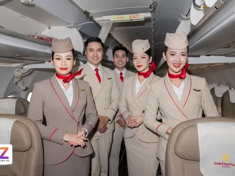 Những tiếp viên đầu tiên của Sun PhuQuoc Airways lộ diện