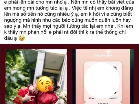 Cô dâu đăng mã QR đòi tiền mừng cưới như đòi nợ gây tranh cãi