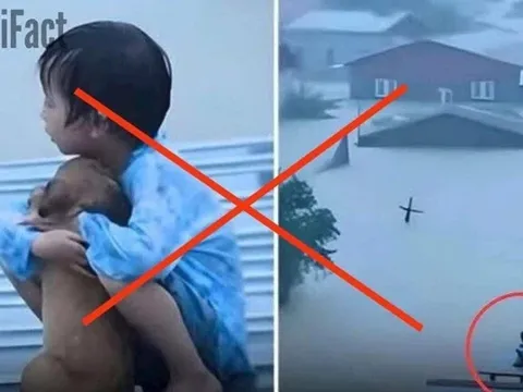 Tung tin giả câu view trên nỗi đau đồng bào vùng lũ: Tội ác trời không tha