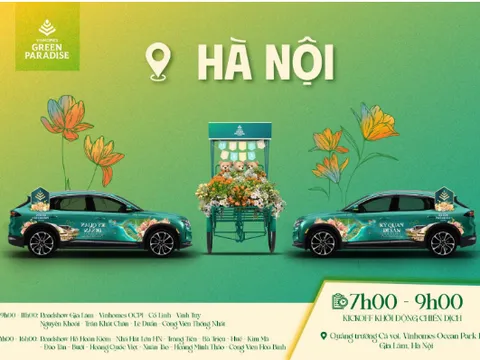 TRƯỜNG PHÁT ĐỒNG HÀNH CÙNG ROADSHOW VINHOMES GREEN PARADISE – PHỦ SẮC XANH 3 MIỀN