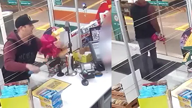 Vụ cướp `thế kỷ`: Thanh niên hùng hổ lao vào cửa hàng được 15 giây đã bỏ đi