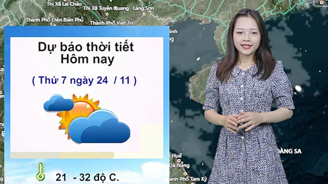 Dự báo thời tiết thứ 7 ngày 23 tháng 11: Hà Nội, Thành phố Hồ Chí Minh tiếp tục nắng