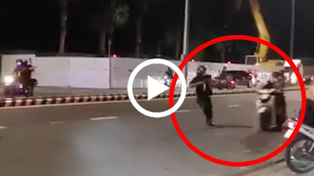 Clip: Lực lượng chức năng nổ súng trấn áp 'quái xế' tại Đà Nẵng