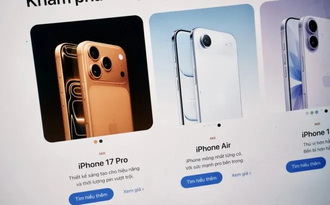 iPhone 17 Pro Max cháy hàng sau 5 phút, đại lý sập web đặt hàng